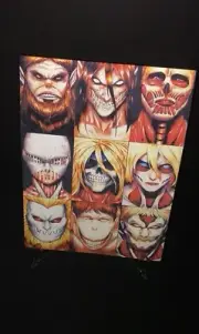 Attack On Titan Image Changing 3D Holographic Lenticular Poster