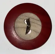 La Mode Buttons 5/8” 16mm Red 43176 NOS