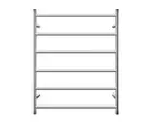 62X60X12Cm round Heated Towel Rack Stainless Steel Towel Rails Wall Mountable...