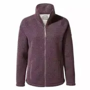 CRAGHOPPERS Lavender NAIRN Sherpa Fleece Lined JACKET Womens Size XS / 4 NEW