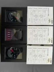 SALE- TRUST GREDDY SIRIUS GAUGE METER OIL PRESSURE + BOOST GAUGE + CONTROL UNIT