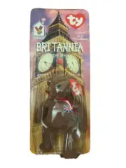 Britannia the Bear RARE McDonald's Retired Ty Teenie Original Beanie Baby 1999