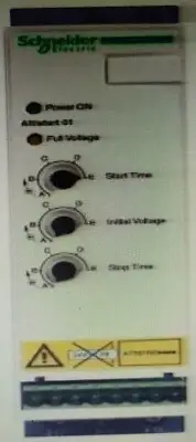 Schneider SOFT STARTER FOR ASYNCHRONOUS MOTOR 380-415V AC 22A 7.5-11kW 3-Phases