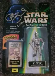 SIGNED Kenner Star Wars C-3PO MOC (Signed By Anthony Daniels - C-3PO Actor)