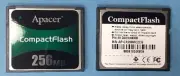 Apacer 256MB Compact Flash M/N: AP-CF256MC2CG P/N:81.2A010.6630B