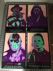 Ghostface Jason Freddy Michael Myers Blacklight Poster Set 11x17 Horror Movie