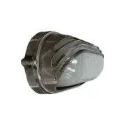 Small Oblong Polished Aluminum Art Deco Ship Light