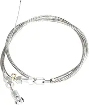 BUGUUYO Stainless Steel Throttle Cable Kit for Engines Replacement Cable Parts Excellent Workmanship Convenient Vehicle Accessory for Smooth