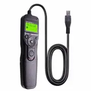LCD Timer Remote Control Cord f Sony a7R IV/a7 III II/a9/a99 II/a7S/a6600/a6000