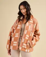 [Rip Curl] Rip Curl Women's Anti-Series Shell Cove Sweatshirt in Beige Size Medium M Beige