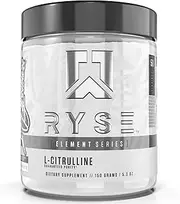 Ryse Element Series L-Citrulline Powder | (L-Citrulline Increases Levels of L-Arginine and Nitric Oxide) Strength, Endurance, Pump | 50 Servings