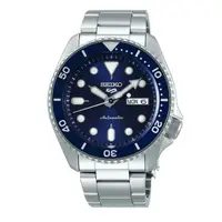 在飛比找momo購物網優惠-【SEIKO 精工】5 Sporst 藍水鬼機械腕錶x42.