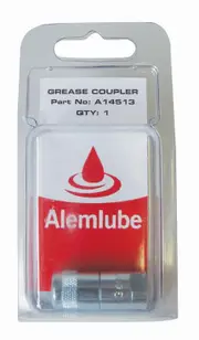 Alemlube A14513 - Grease Gun Coupler 4 Jaw 1/8" Bsp
