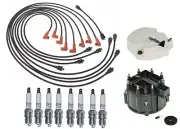ACDelco Ignition Kit Distributor Rotor Cap Wire Spark Plugs For Chevy K10 5.7 V8