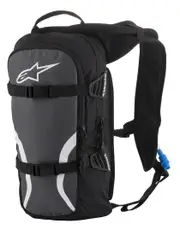 Alpinestars Iguana Hydration Backpack, black-white, Size 6-10l for Men Black White