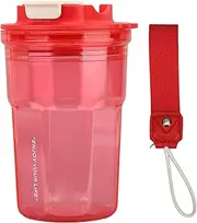 PC Drinking Water Bottle, Leakproof Sports Water Bottle, Sport Drink Bottles, Travel Water Bottles, Reusable Water Bottle for Camping Hiking (Red)