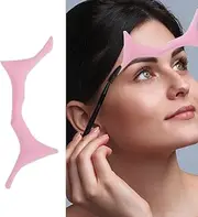 Shiyilu Silicone Eyebrow Stencil,New novice beginners a variety of eyebrow shape auxiliary artifacts high appearance level beauty eyebrow auxiliary tools.