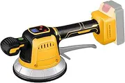 [Roadtime] Tile Tiler, Tile Tiling Tool Compatible with Dewalt 20V Battery, Tile Vibration Tool with 10 Gears, Digital Display, 14.5cm Suction Cup and 150kg Adsorption for Laying 0.3-1.8m Tiles