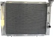 3 Row Radiator Automatic & Manual AT MT 、Compatible With Holden Commodore VB VC VH VK 2.8L 3.3L 1979-1986(Silver)