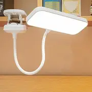 1pc 360° Flexible Study with Clamp Desk Lamp Foldable Bedside Night Light for Bedroom Study Reading Office Work LED Touch Eye Protection Learning Sleeping and