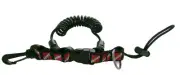 Scuba Diving Dive Mini Snappy Coil Lanyard Camera Light BK Flag LR1050