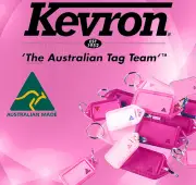 Original Kevron KEY TAG Bulk Lot ( x50 Tags ) PINK Color