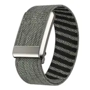For WHOOP 5.0 Watch Band Nylon Woven Elastic Replacement Strap Multicolor Grey Green