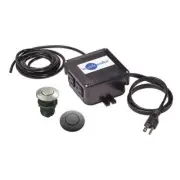 InSinkErator Garbage Disposal Parts Dual Outlet Sink-Top Air Switch Kit w/Nickel