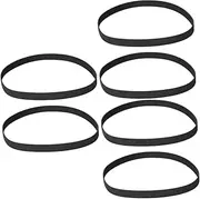 CAXUSD 6 Pcs Belt Cassette Tape Belt 5mm Width 65mm Diameter for Turntable Recorder Cd/DVD Drive High Resistance Rubber