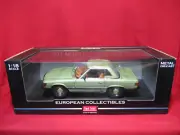1:18 Scale 1977 Mercedes Benz 350 SL Hard Top Coupe Sil/Green Sun Star Model Car
