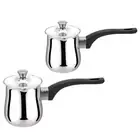 Coffee Pot Portable Universal Moka Pot Coffee Maker for Travel Home Camping
