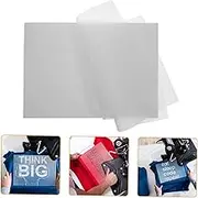 Parliky 20Pcs DIY Heat Transfer Sheets Pet Film for Clothing Decoration Versatile Safe Craft Film for Custom Designs and Personalised Apparel