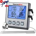 TP17 Dual Probe Digital Meat Thermometer with Timer & Backlight LCD