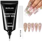 Rhinestone Glue 30G, Super Strong Nail Glue Gel for Rhinestones for Nail Charm 3