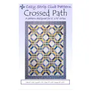 Crossed Path Quilt Pattern By Cozy Quilt Designs Quilting Sewing