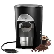 Portable Coffee Maker, 12V Car Coffee Maker, Travel Coffee Machine Fits Car C...