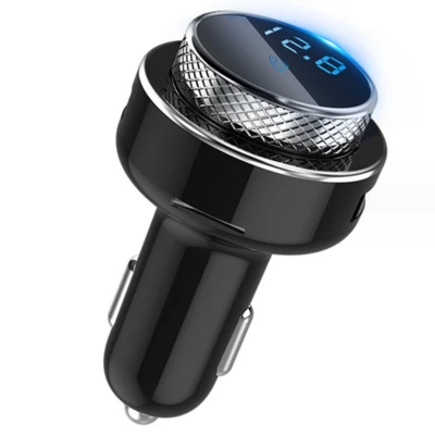 Bluetooth Car FM Transmitter MP3 Player Handsfree Radio Adapter Kit USB Charger (for: Triumph)