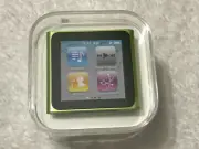 Apple iPod Nano 6th Generation Green 8 GB MC690LL/A MC690CH/A MP3 Media Player..