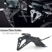 Rear License Plate Holder Bracket Tail Tidy Black For 390 Duke 390duke 2024