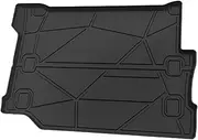 X AUTOHAUX Flat Face Cargo Liner Rear Trunk Mat Trunk Cargo Luggage Boot Tray Mat Irregular Puzzle Pattern for Jeep Wrangler JL 2018-2023 Anti-Slip