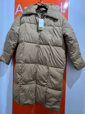 Whistles Puffer Coat, Camel, Size XS, New With Tag, RRP £169, B81, 14959
