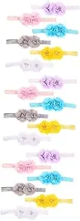 [QWDSGFWS] 18 Pcs Headband Headbands Hair Bands Hair Accessories Head Band Girl Headbands Elastic Hair Ties Little Girl Hair Ties Hair Accessories/201