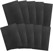 Gogogmee Nail Color Mixing Palettes 15pcs Manicure Exercise Book Plastic Display Board Mix Pigment Mixing Tray