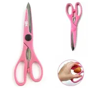 Pink Heavy Duty Kitchen Scissors