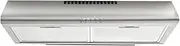 EuroChef 60cm Fixed Stainless Steel Rangehood, Quiet 3-Speed, 4-Layer Dishwashable Filters, Halogen Lights EFR60S