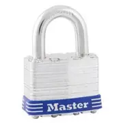 Master Lock 1DAU 38mm Strong Laminated Steel Non Rekeyable Padlock - Box of 4
