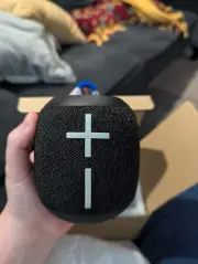 UE Wonderboom 2 Bluetooth Speaker - Deep Space Black- Brown Box