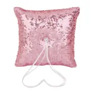 Satin Ribbon Wedding Crystal Sequins Bearer pillow insserts