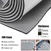 90×240CM Dark Gray EVA Foam Boat Flooring Marine Teak Decking For Yacht Carpet