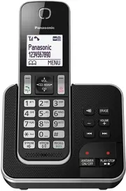 Panasonic Cordless Phone with Answering Machine KX-TGD320ALB DECT - Refurbished